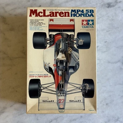 TAMIYA - 1:20 MCLAREN MP4/5B HONDA - NUOVO COMPLETO - Immagine 1 di 3