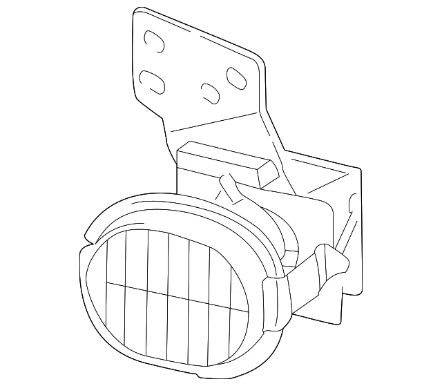 Genuine GM Front Driver Side Fog Lamp 22652889 - Image 1 of 4