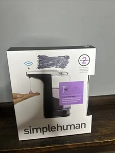 Simplehuman Kompakt Sensor Automatischer Seifenspender Pumpe Schwarz 8oz - Bild 1 von 11
