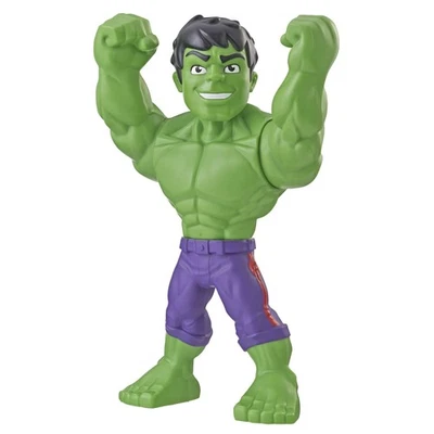 Figura de acción Playskool Marvel Super Hero Adventures Mega Mighties Hulk 10" Foto 1 de 3