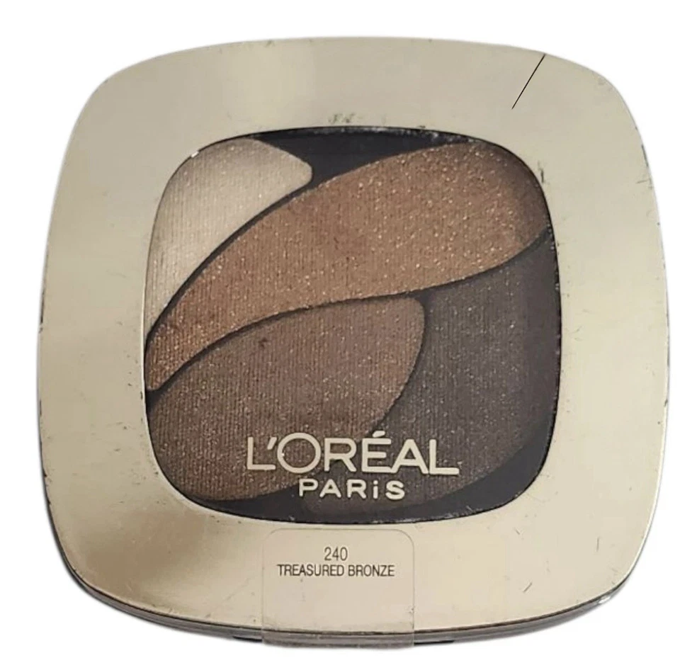 L'Oreal Colour Riche Eye Shadow 240 Treasured Bronze Contour Define Highlight - Image 1 of 1