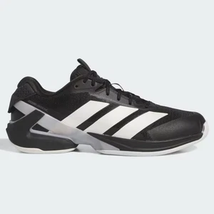 Taglia 8 - SCARPE DA TENNIS ADIDAS ADIZERO UBERSONIC 5 DA UOMO, Nero/Bianco - Foto 1 di 8