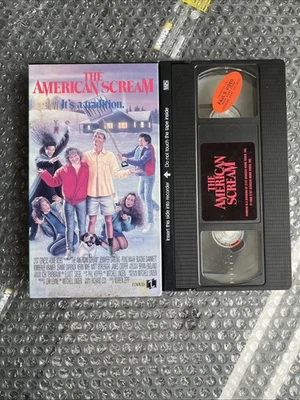 The American Scream VHS 1988 Innovid Horror 80s SOV Slasher Rare Movie Rental - Image 1 of 4