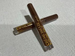 VICTORIA’S SECRET PINK Limited Edition Lip Oil Tint “CRÈME BRÛLÉE”  Lot Of 2 New - Picture 1 of 6