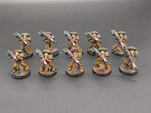warhammer 40k the horus heresy 30K Imperial Fists heavy weapon squad x10 - Picture 1 of 10