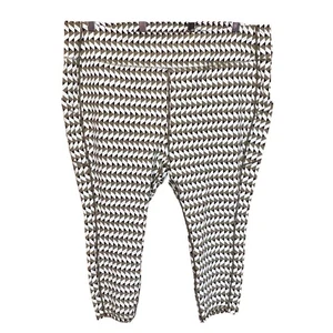 Torrid Active Geometric Print Leggings Women's Size 6 Olive Green White Black - Picture 1 of 9