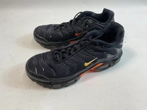 Nike Tn Air Trainers Black Mesh Lace Up Unisex Adults UK Size 8 - Picture 1 of 4