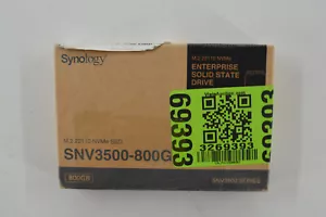 ¡NUEVO! Synology SNV3500-800G M.2 22110 NVMe SSD 800 GB - Imagen 1 de 8