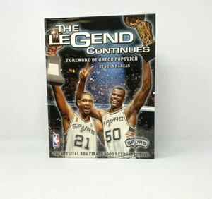 San Antonio Spurs The 2003 Official NBA Finals Retrospective Book NEW  - Picture 1 of 9