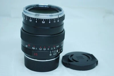 "OPTICS MINT"Carl ZEISS Distagon T * 35mm f/1.4 ZM Black for Leica M Mount #5688 - Image 1 of 4