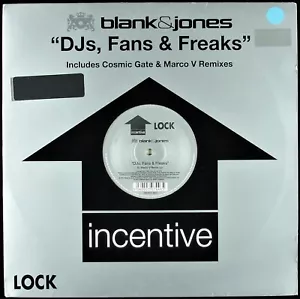 BLANK & JONES "DJS, FANS & FREAKS" 2002 VINYL 12" SINGLE TRANCE UK ~RARE~ HTF - Picture 1 of 3