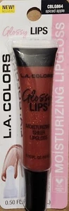 L.A. Colors Spiced Apple Glossy Lips Moisturizing Sheer Lip Gloss CBLG864 4 ct. - Picture 1 of 2