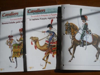 Soldat plomb : Livrets de la Collection " CAVALIERS DES GUERRES NAPOLEONIENNES " - Photo 1/3