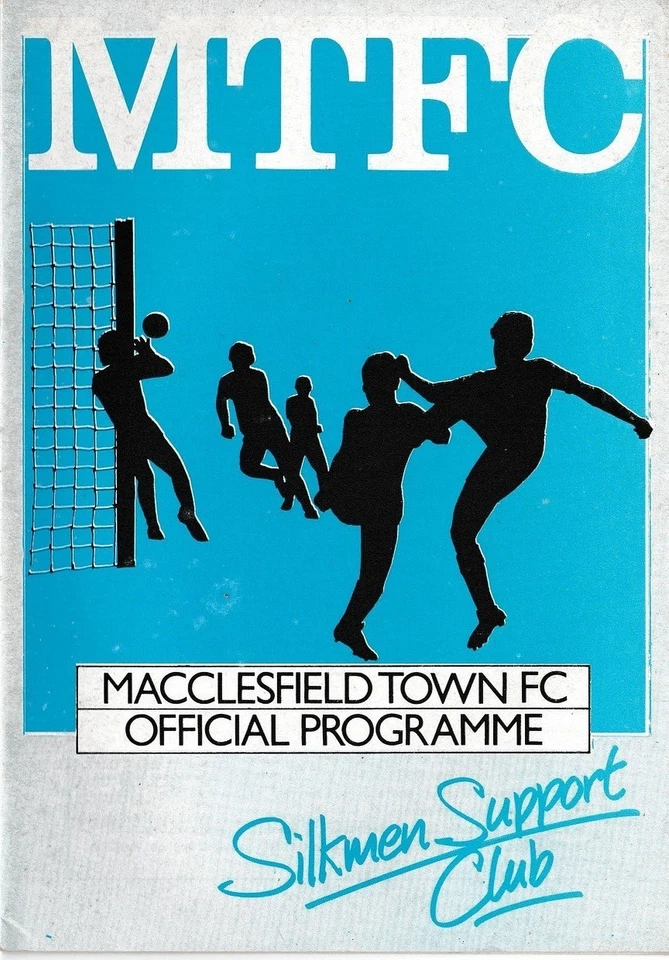 Football Programme>MACCLESFIELD TOWN v PORT VALE Nov 1984 FAC - Image 1 of 1