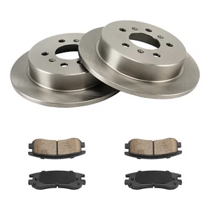 Rear Disc Brake Rotors Brake Pads For Buick LaCrosse Chevrolet Impala - Picture 1 of 16