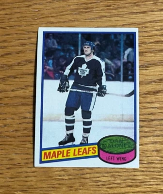 DAN MALONEY 1980-81 Topps #118 Scratched - Image 1 of 2