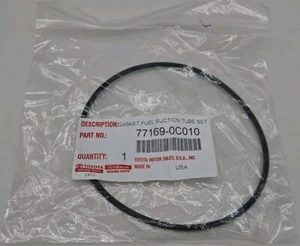 Genuine OEM Toyota Lexus 77169-0C010 Fuel Pump Gasket  - Picture 1 of 2