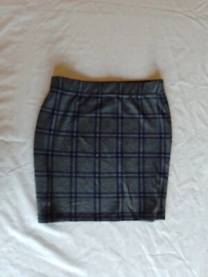 Women's Skirt Sleect Size 10 Checked Mini Grey 287 - Image 1 of 4