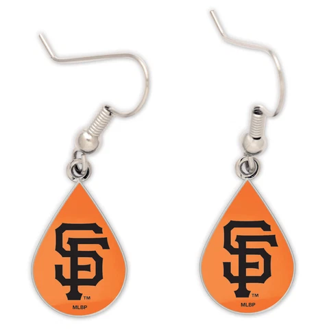 San Francisco Giants Tear Drop Earrings Cover