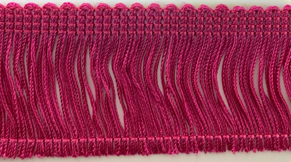 2" Rayon Chainette Fringe - 8 Continuous Yards - Many Color Options! - Image 1 of 1