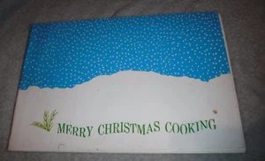 WISCONSIN PUBLIC SERVICE CO MERRY CHRISTMAS COOKING COOKY COOKBOOK MCM - Picture 1 of 4