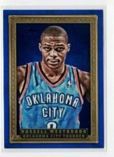 2013/14 PANINI COURT KINGS RUSSELL WESTBROOK PORTRAITS BLUE (58/75)