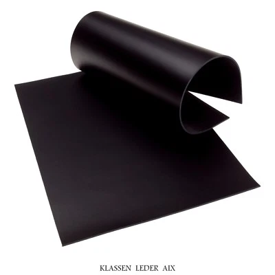 Rindsleder Schwarz 2,2 mm Dick A3 Format Echt Leder Haut Leather 172 - Bild 1 von 3