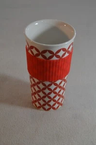 Mulberry Home Collection Cup Red White Rubber Center Band - Picture 1 of 7