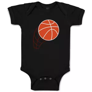 Baby Bodysuit Baby Bodysuit Basketball Ball Hoops Cotton Boy & Girl Baby Clothes - Picture 1 of 37