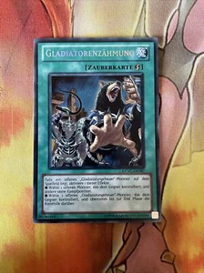 EXVC-EN087 Gladiator Taming - Secret Rare - 1st Edition - YuGiOh! LP GERMAN - Picture 1 of 4