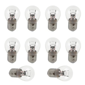 10pcs 6 Volt 6V 5W/21W Brake Stop Taillight Bulbs Set 1154 for Honda CT70 CB125S - Foto 1 di 5