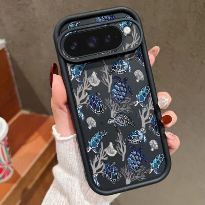 Sea Turtle Shockproof Case For Google Pixel 9 Pro XL 8A 8 7 Silicone Soft Cover - Image 1 of 4