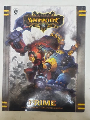 Warmachine Prime Steam Powered Miniatures Combat Book - Image 1 of 3