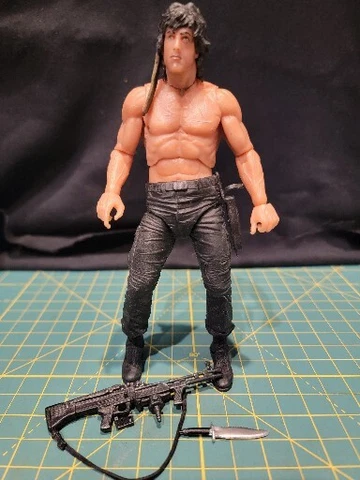 NECA Rambo First Blood Part 2 Action Figure loose Cover