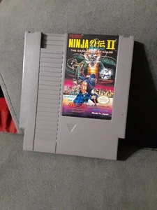 Ninja Gaiden II 2 Dark Sword Of Chaos Nintendo NES Cart Tested - Picture 1 of 5