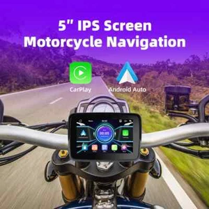 Motorcycle Navigation Carplay Display Screen Motorcycle Wireless Auto Monitor - Picture 1 of 26
