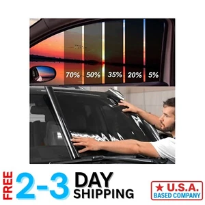 Privacy Enhancing Car Window Tint - 20% VLT, 24in x 15ft for Ultimate Comfort - Picture 1 of 8