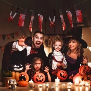 Garland Torture for Halloween Scary Decorations, Size: 1.80m, Material Plastic - Picture 1 of 8