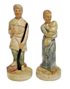 SEBASTIAN MINIATURA SML-021A SML-022A Daniel Boone & Mrs Boone - Imagen 1 de 6