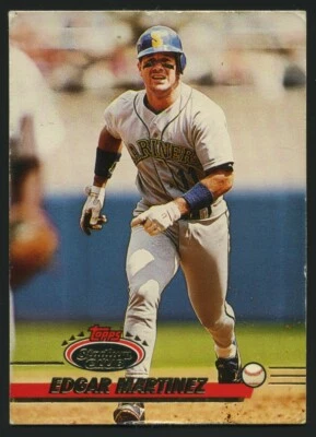 Topps Stadium Club Baseball Card 1993 #331 Edgar Martinez - Image 1 of 3