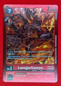 Digimon EX7-012 Lavogaritamon Digimon Liberator Foil Uncommon NM-M - Bild 1 von 2