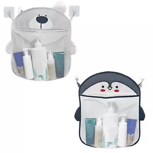 Baby Kids Bath Toy Holder Storage Bag Net Organiser Bathroom Hanging Mesh Bag - Picture 1 of 12