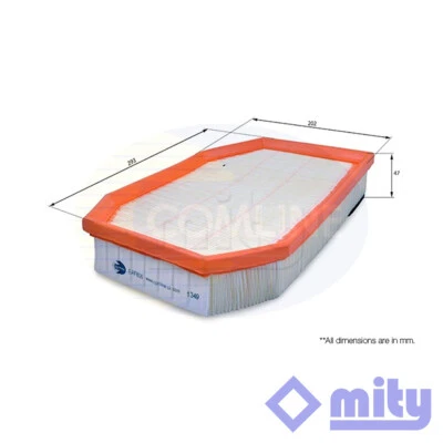 Fits BMW 5 Series 2009-2013 2.5 2.8 3.0 Air Filter Mity 13717605436 - image 1 of 2