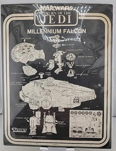 Millennium Falcon Bedienungsanleitung ORIGINAL 1982 Star Wars Kenner - Bild 1 von 7
