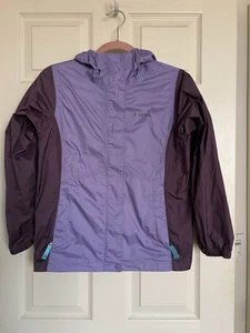 Marmot Raincoat, Girls’ Size Large, Purple/Brown - Picture 1 of 12