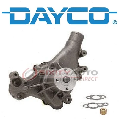 Dayco Water Pump for 1977-1986 Pontiac Parisienne 3.8L 4.3L 4.4L 5.0L V6 V8 vf - Изображение 1 из 4