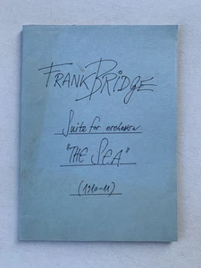 Noten. Bridge. Suite for Orchestra. -The Sea-.  Partitur. - Picture 1 of 1