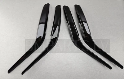 NEW BM BMW X1 E84 INTERIOR DOOR HANDLE TRIM SET BLACK GLOSS - Image 1 of 4