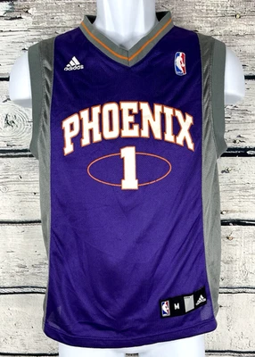Amare Stoudemire Adidas Purple Phoenix Suns Basketball Jersey Youth Size Medium - Image 1 of 4