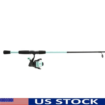 Reverb Spinning Fishing Rod Reel Combo 5'6" Freshwater Medium Action Durable New - Image 1 of 4